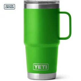 21071501443  TAZA RAMBLER 20oz TRAVEL MUG CON TAPA STRONGHOLD CANOPY GREEN MARCA YETI