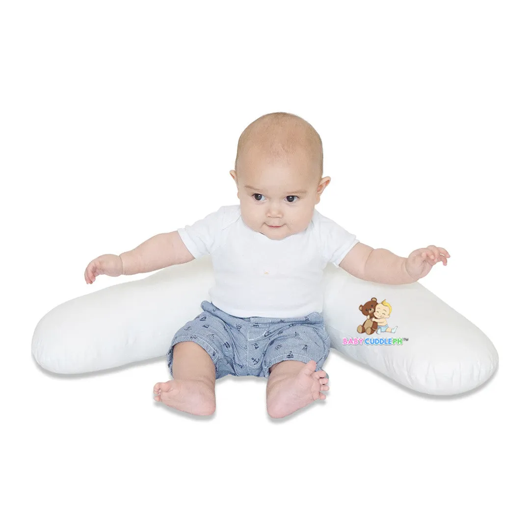 Babycuddle Nursing Pillow (Multi-use) - Quarterfoil in Green