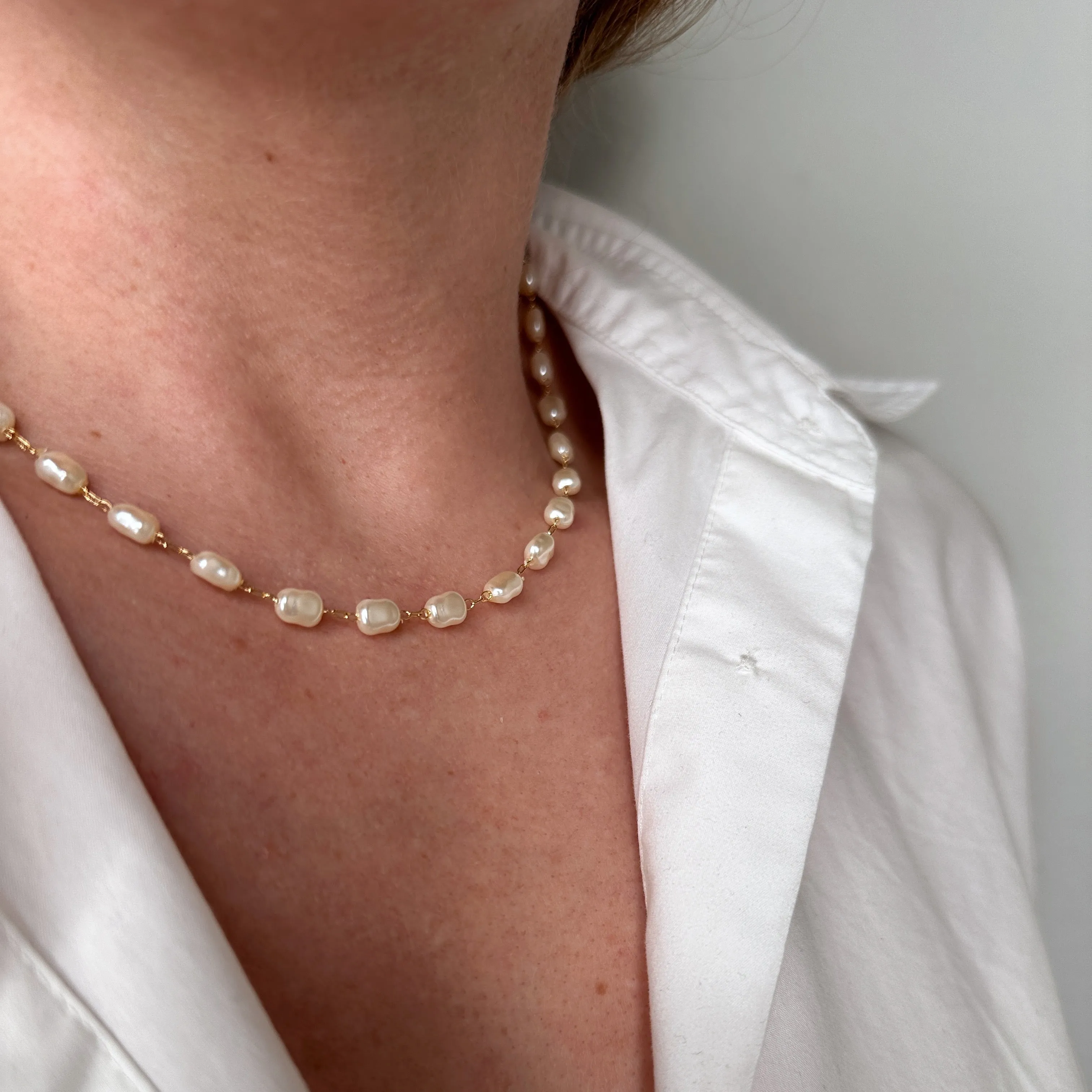 Baroque Pearl Necklace