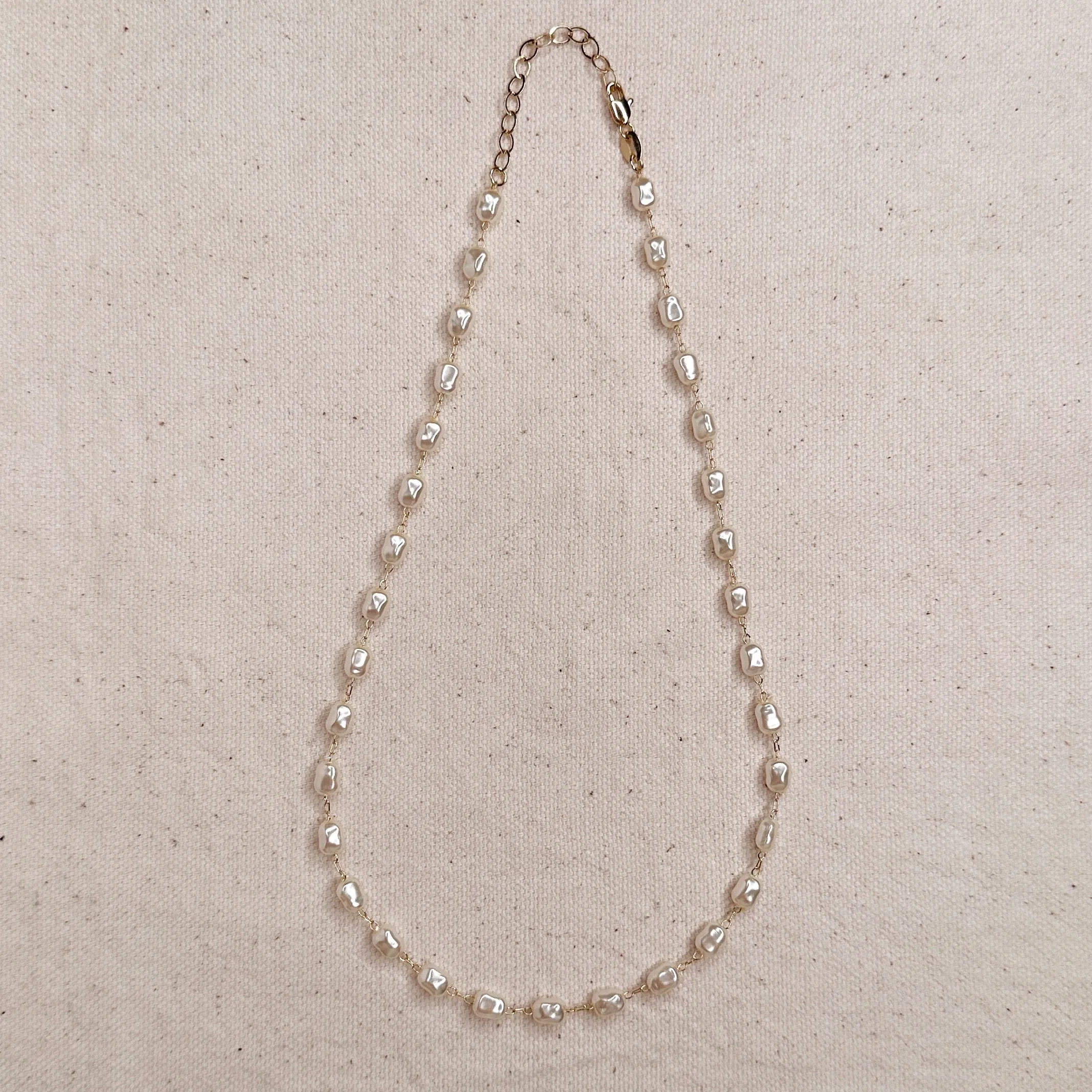 Baroque Pearl Necklace