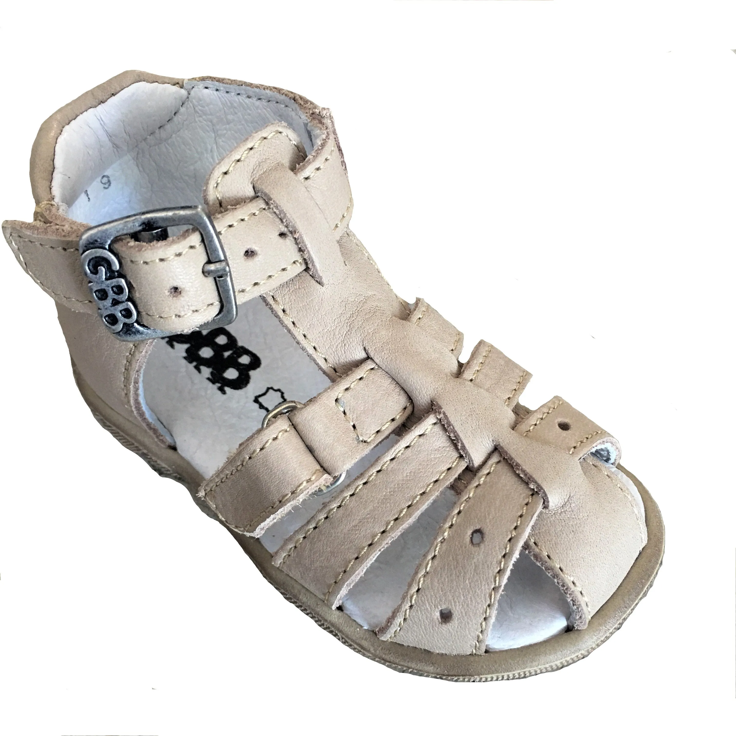 GBB Arigo Sandales   Nu Pieds beige