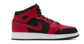 (GS) Air Jordan 1 Mid 'Reverse Bred' (2018) 554725-054