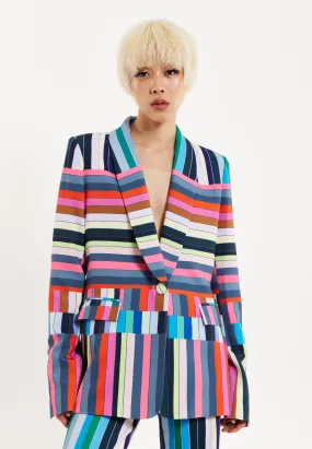 House Of Holland Colour Bar Blazer