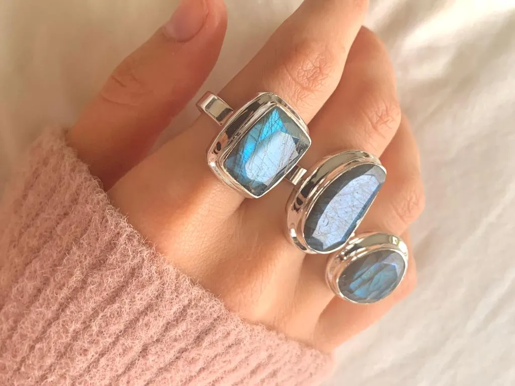 Labradorite Ansley Ring - Mixed (US 8)