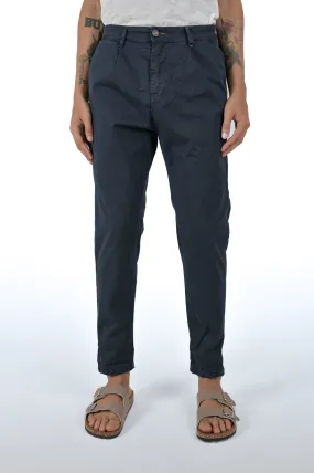 Pantaloni tapered New Private Old Blu SS24