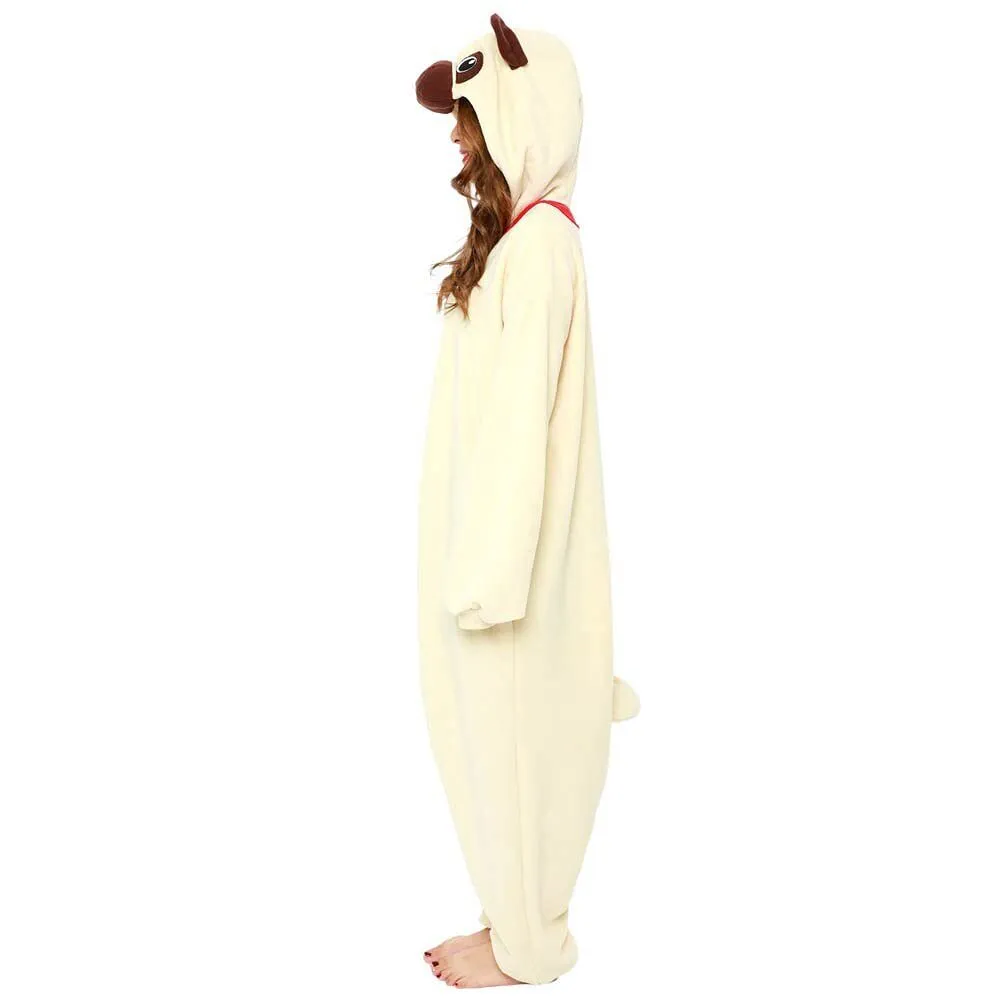 Pug Dog Adult Onesie