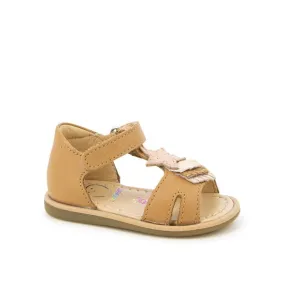 SHOO POM TITY Kid Camel platine Sandales  Nu Pieds