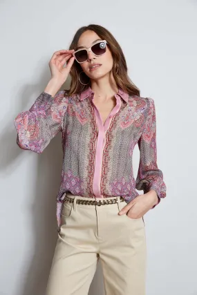 Silk Ottoman Paisley Shirt