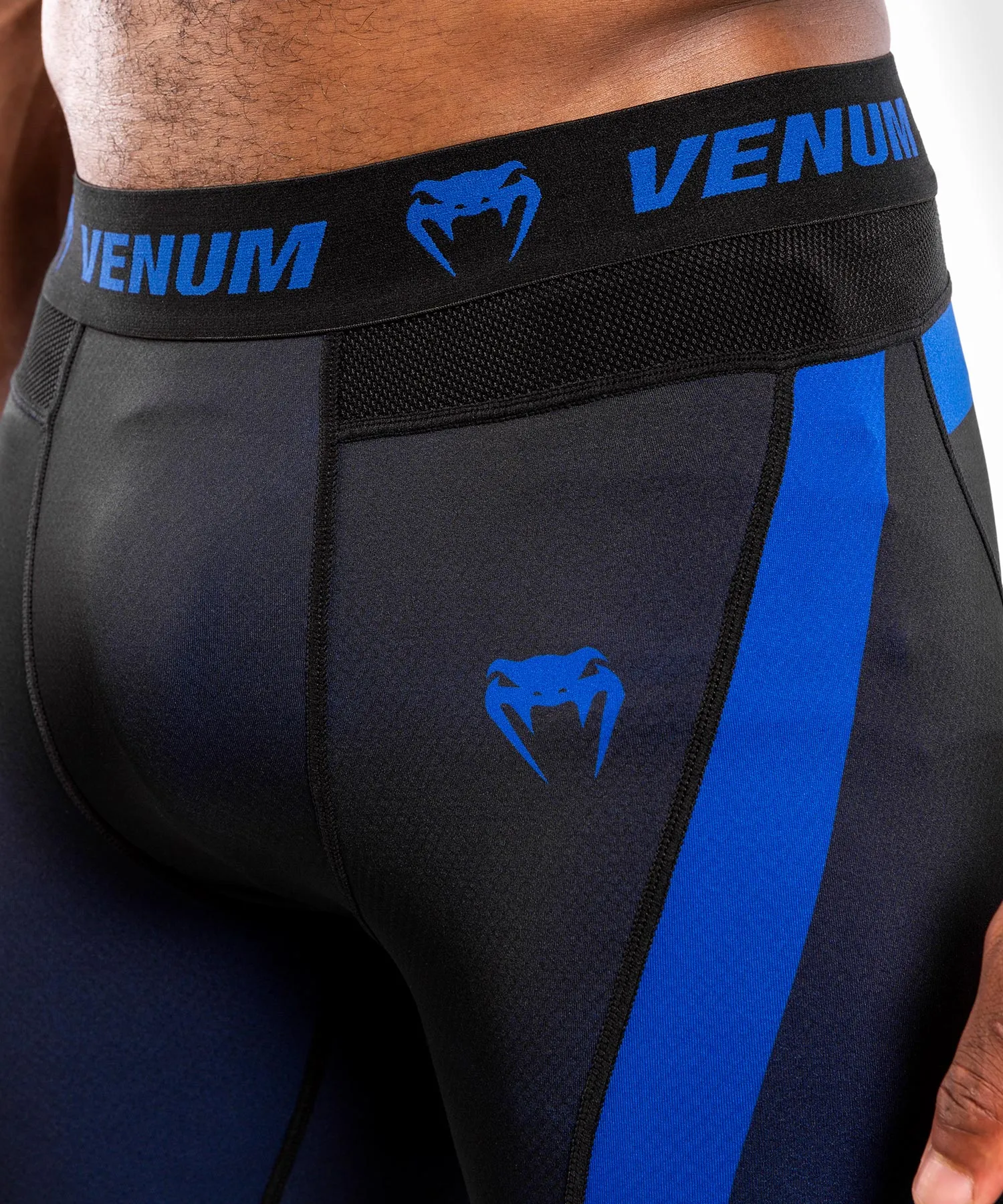 Venum NoGi 3.0 Compression Tights - Black/Blue