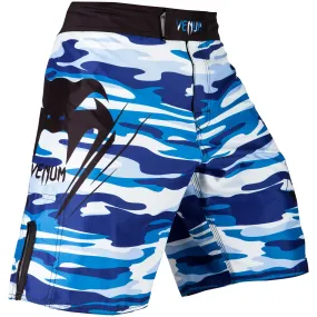 Venum Wave Camo Fightshorts - Blue